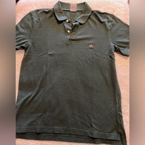 Men’s brooks brother polo green slim